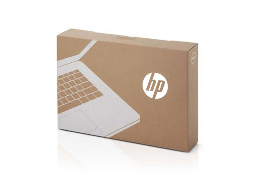 Hộp Carton Đựng Laptop Hiệu HP - Nắp Gài - Kích thước 15.6 Inch